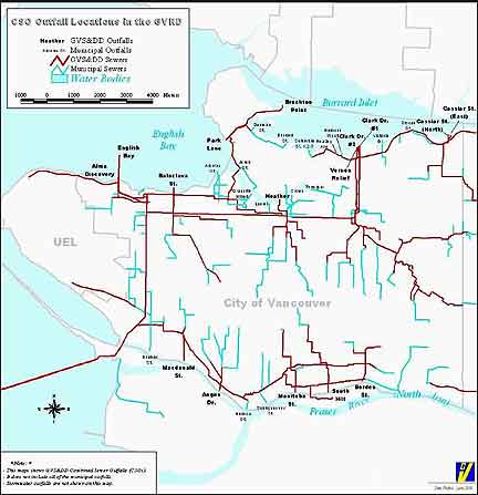 Sewer Outfall Locations